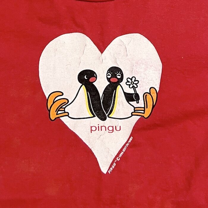 レア 90's  PINGU  T-Shirt フルーツボディ