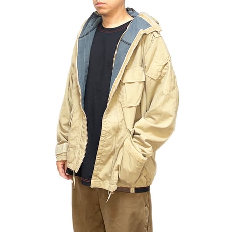【USED】90'S FRENCH ARMY CHEMICAL PARKA JACKET