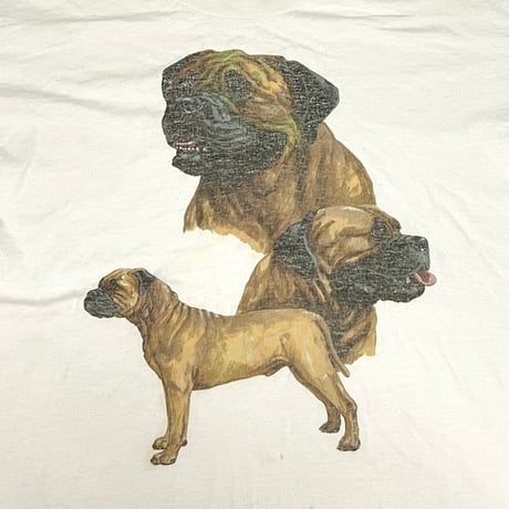 【USED】90's BULLMASTIFF T-SHIRT