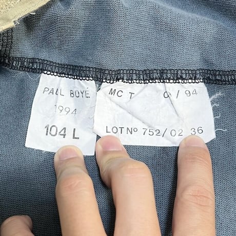 【USED】90'S FRENCH ARMY CHEMICAL PARKA JACKET