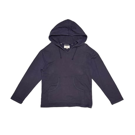 【USED】90's ARMANI JEANS Skipper Hooded Sweatshirt