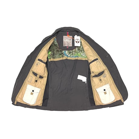 【DEAD STOCK】00's NAPAPIJRI TRAVEL JACKET DARK GRAY
