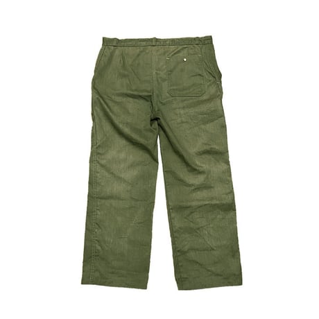 【USED】60'S-70'S FRENCH WORK BUSH PANTS