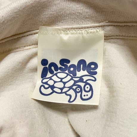 【USED】90's insane Look into my eyes T-SHIRT BEIGE