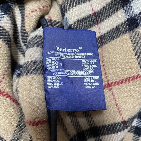 【USED】90'S BURBERRYS DUFFLE COAT MADE IN ENGLAND