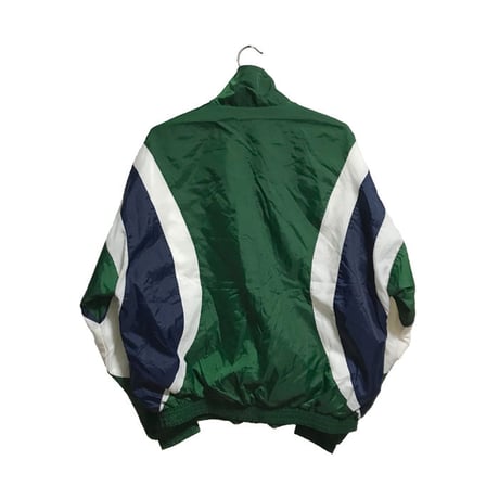 【USED】90'S REEBOK NYLON JACKET GREEN