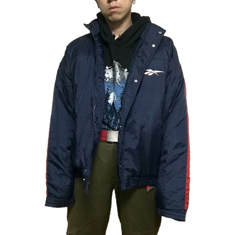 【USED】90'S REEBOK  OVERSIZED BLOUSON