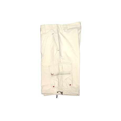 【USED】00's Timberland CARGO SHORTS OFF WHITE