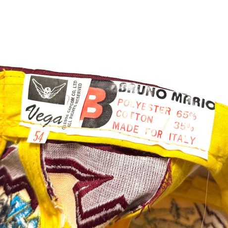 【DEAD STOCK】1996 VEGA × Street Fighter II “Chun-Li” Snapback Cap Made for Italy