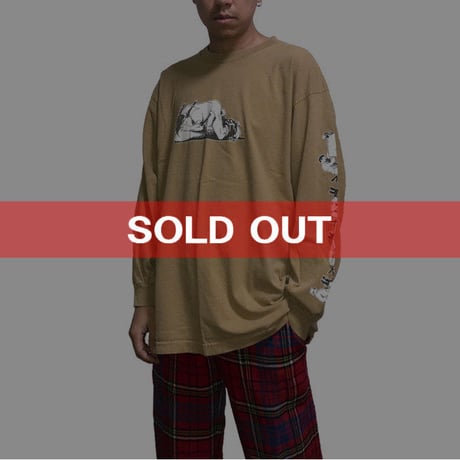 【USED】90'S NOFX "EATING LAMB" L/S T-SHIRT