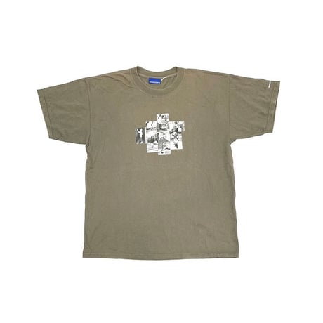 【USED】90'S TSUNAMI WORKS PHOTO COLLAGE T-SHIRT