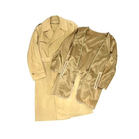 【USED】00'S JIL SANDER MINIMAL DESIGN TRENCH COAT