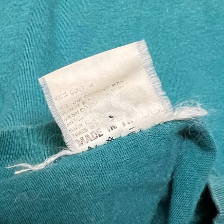 【USED】80's-90's BOOTLEG EMBROIDERED LOGO T-SHIRT