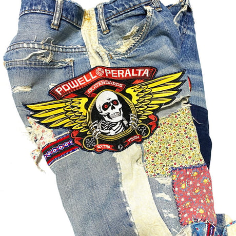 【USED】70'S LEVIS BIG "E" PATCHWORK JEANS
