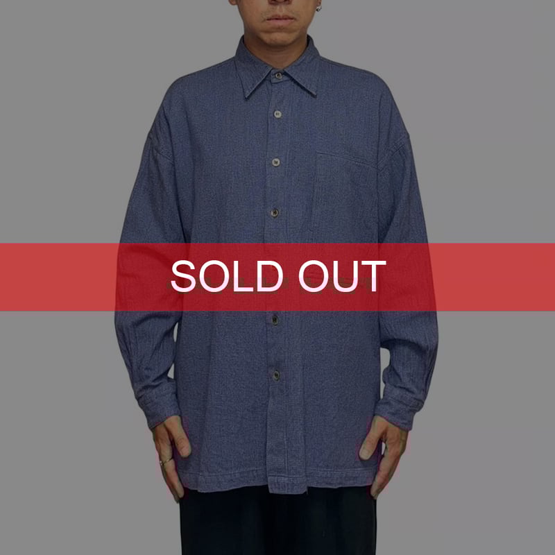 im product ISSEY MIYAKE バンドカラーシャツ　N1165 im product ISSEY MIYAKE バンドカラーシャツ N1165 - メルカリ