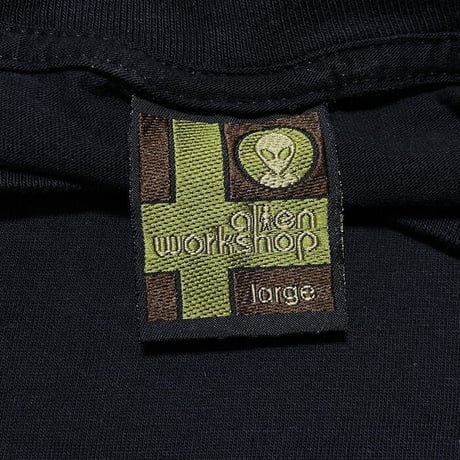 【USED】90'S ALIEN WORKSHOP "ALIEN WARS & ALIEN GORDON" T-SHIRT