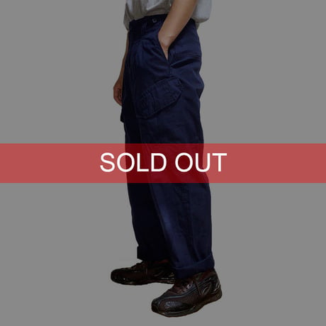 【USED】90'S-00'S BRITISH ARMY ROYAL NAVY COMBAT TROUSERS  (① GIBSON1)