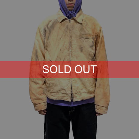 【USED】90'S-00'S OLD GAP BLEACHED CORDUROY ZIP JACKET