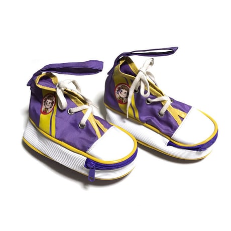 【USED】90s PEKO CHAN SNEAKERS POUCH SET