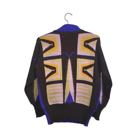 【USED】80'S  WORLDS END "SAVEGE" BOOB-TUBE SWEATER