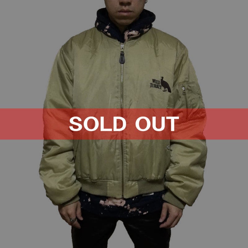 USED】WILD TURKEY MA-1 CHAMPAGNE GOLD | KONBINI USED】WILD TURKEY MA-1 CHAMPAGNE GOLD | KONBINI
