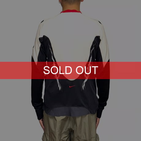 【USED】00's EURO NIKE Sphere by Tony Spackman TECH L/S TOP
