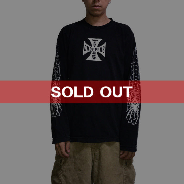 USED】WEST COAST CHOPPERS L/S T-SHIRT USED】WEST COAST CHOPPERS L/S T-SHIRT