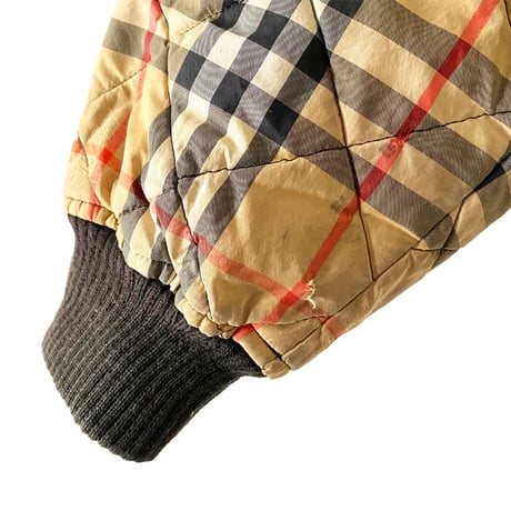 【USED】90'S BURBERRYS NOVA CHECK BLOUSON MADE IN ENGLAND