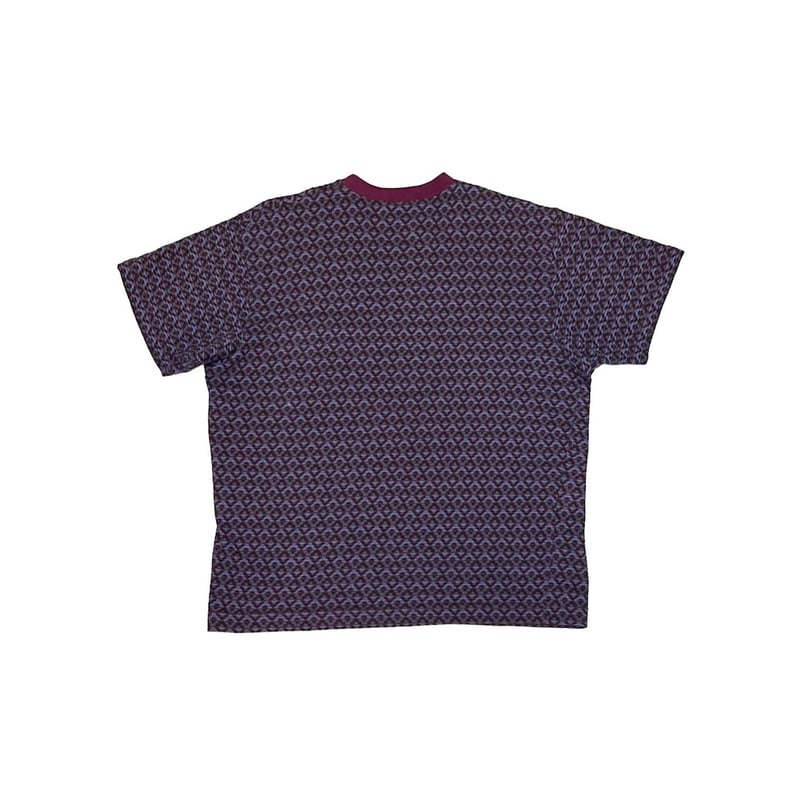 【原価ぶっ壊し割引】70年代のストライプ Tシャツ USED】80's OLD STUSSY JACQUARD POCKET S/S T-SHI