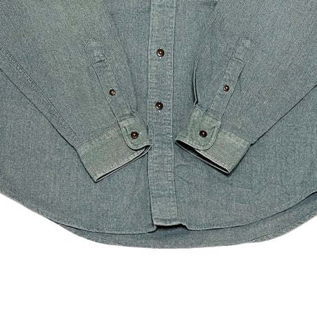 【USED】90's Eddie Bauer Sonoma Heathers B.D SHIRT