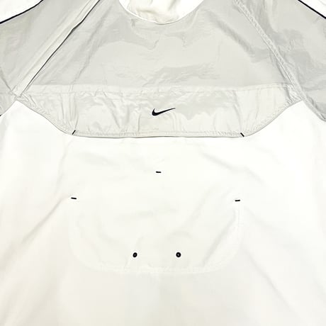 【USED】00's EURO NIKE AIR MAX DIAGONAL HALF ZIP PULLOVER NYLON JACKET