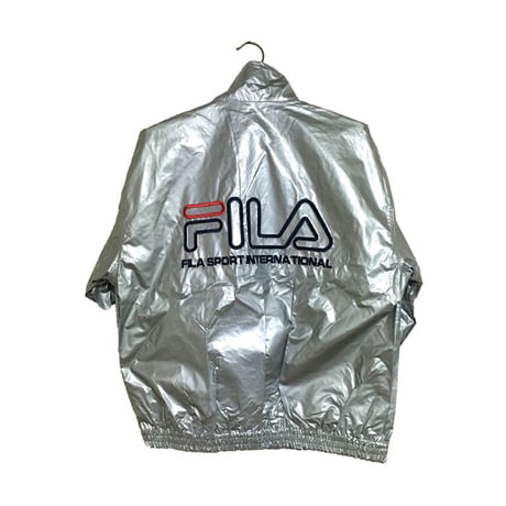 【USED】90'S FILA SIVER BLOUSON