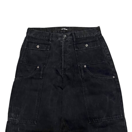 【USED】JACQUEMUS LE GADJO 6-POCKET BLACK JEANS