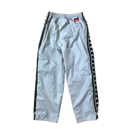 【USED】90'S KAPPA TRACK PANTS SILVER