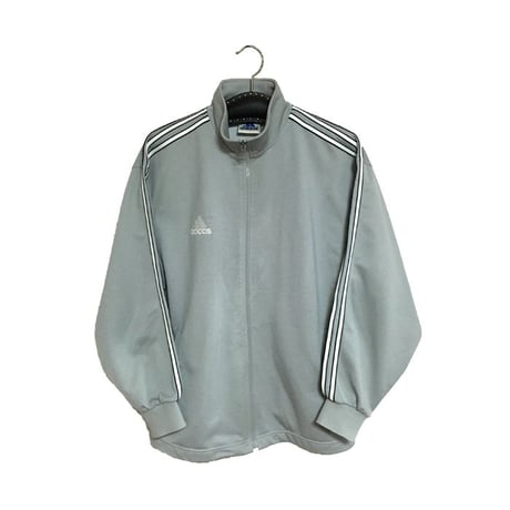 【USED】90'S ADIDAS TRACK JACKET SILVER GLAY