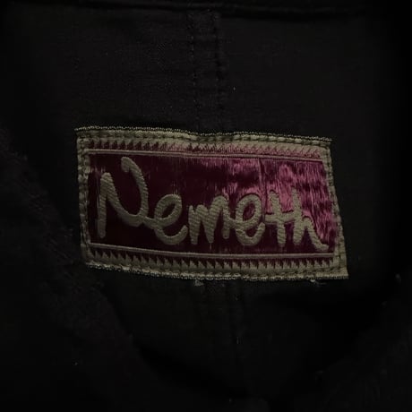 【USED】90's Christopher Nemeth Black Cotton Shirt