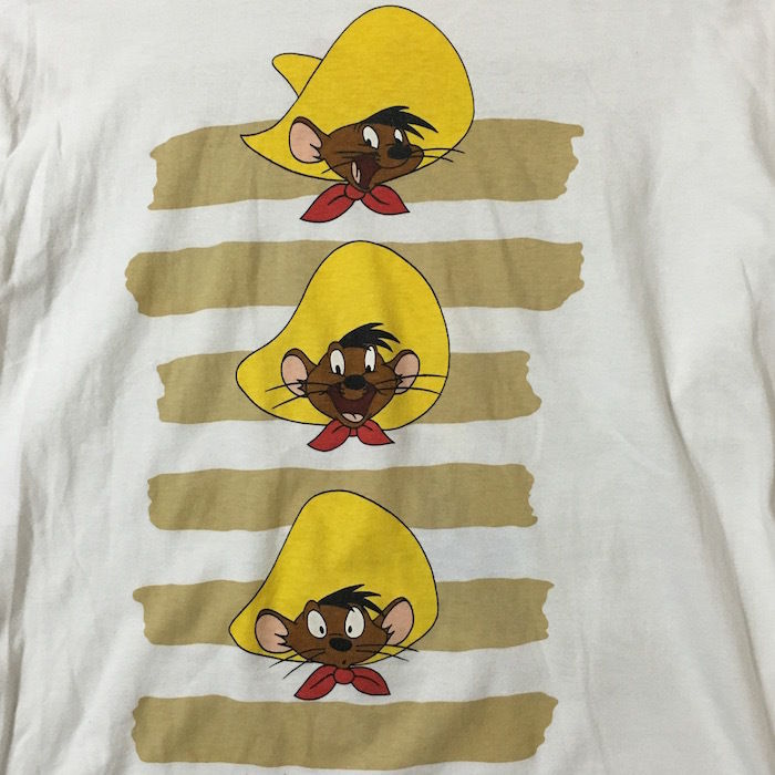 80s カステルバジャックスピーディーゴンザレス コットンシャツL 80s カステルバジャックスピーディーゴンザレス コットンシャツL
