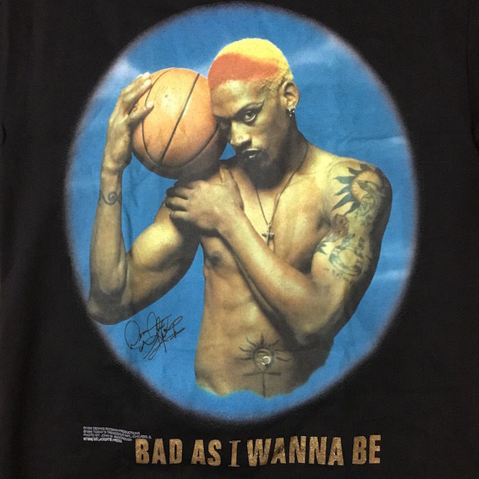 DEADSTOCK】90'S DENNIS RODMAN T-SHIRT | KONBINI