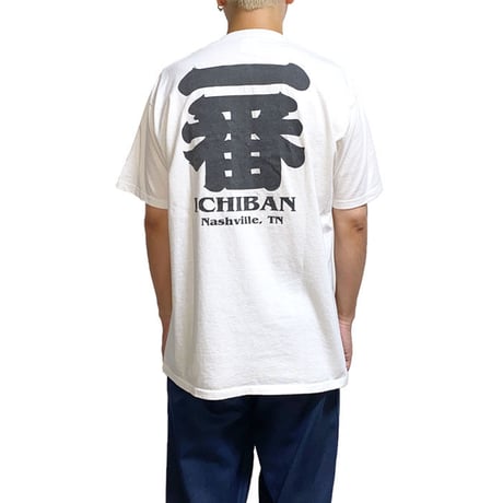 【USED】00'S "ICHIBAN I♡SUSHI" KANJI T-SHIRT