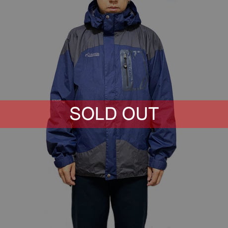 【USED】00'S COLUMBIA TITANIUM OMNI TECH MOUNTAIN JACKET