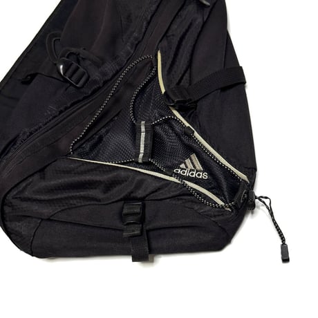 【USED】00's adidas SLING BAG BLACK