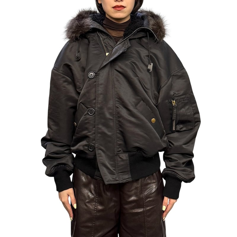 USED】90's Jean Paul Gaultier Jeans Hooded Bomb