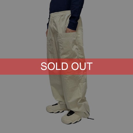 【USED】00'S NIKE COTTON NYLON BUGGY PANTS