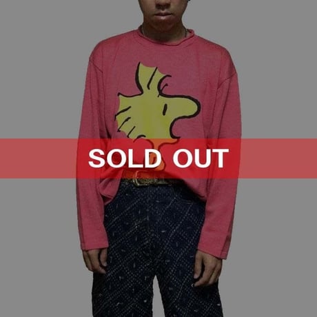 【USED】90'S WOODSTOCK ACRYLIC SWEATER