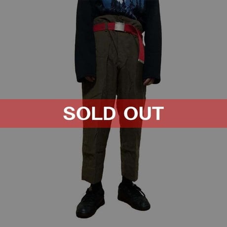 【USED】VINTAGE WOOL TROUSERS