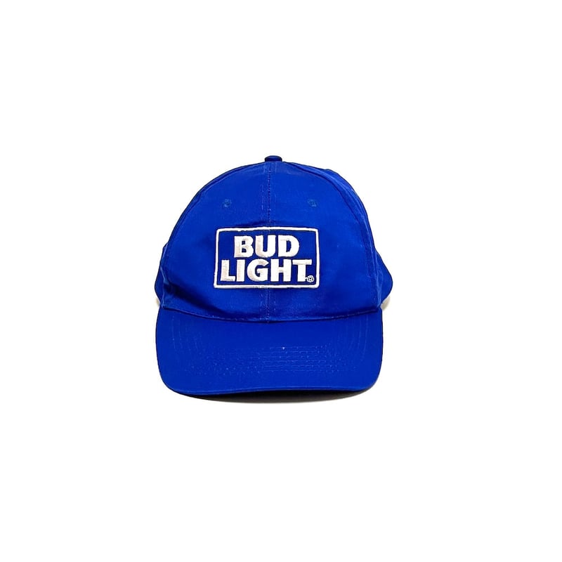 激レア 90s VINTAGE BUD LIGHT アメリカ製 CAP 企業ロゴ - 帽子
