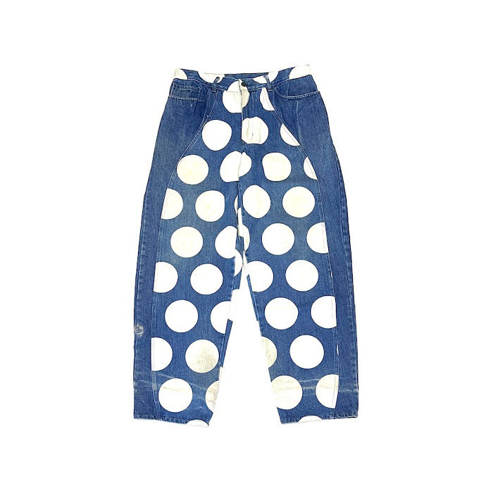Vivienne Westwood パンツ(その他) 青 2002425M0012 USED】80'S VIVIENNE WESTWOOD ORB × SPOT DENIM P