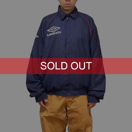 【USED】90'S OLD UMBRO PRO TRAINING SHELL TRACK JACKET