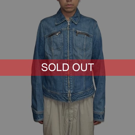 【USED】90's-00's EURO CK Calvin Klein Jeans DENIM JACKET