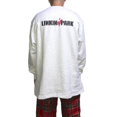 【DEAD STOCK】00'S  LINKIN PARK SWEAT SHIRT MADE IN SPAIN
